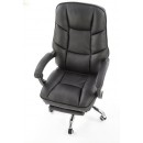 Кресло компьютерное HALMAR ALVIN черный/хром